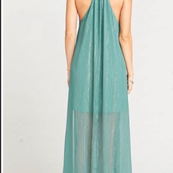 Sparkle & Shine Sage Bronte Maxi Dress (S) - Picture 3 of 10
